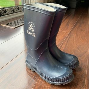 Kamik Navy Blue Size 10 Rain Boots